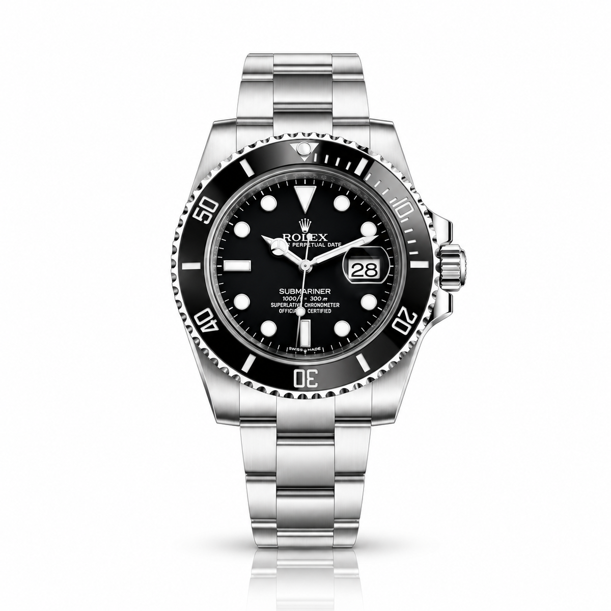 RX Submariner Silver Black