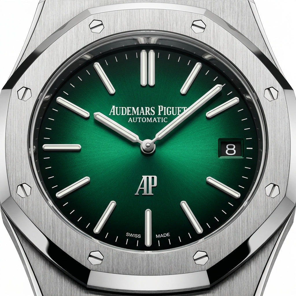 ROYAL OAK JUMBO GREEN DIAL