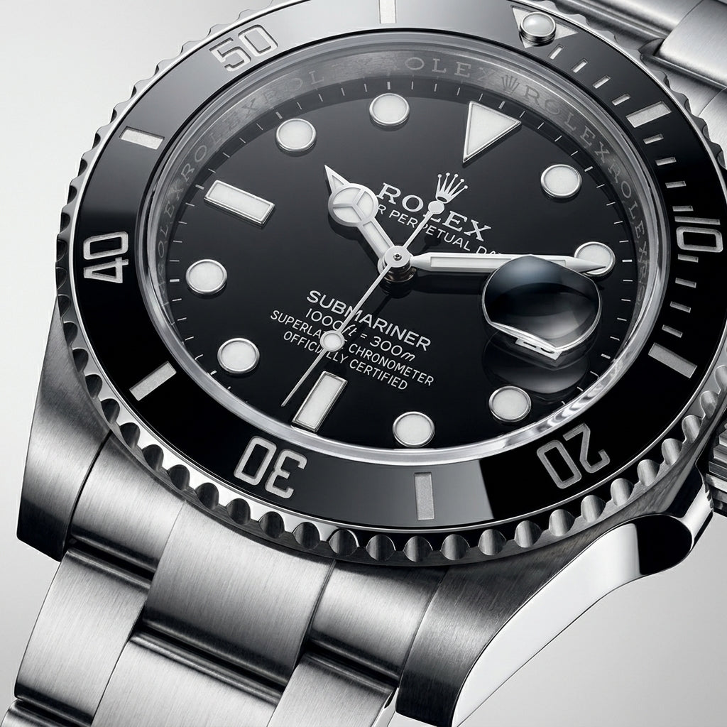 RX Submariner Silver Black