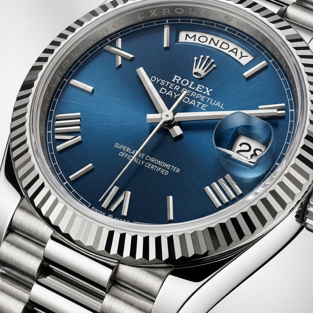 RX DAY-DATE BLUE OMBRÉ DIAL