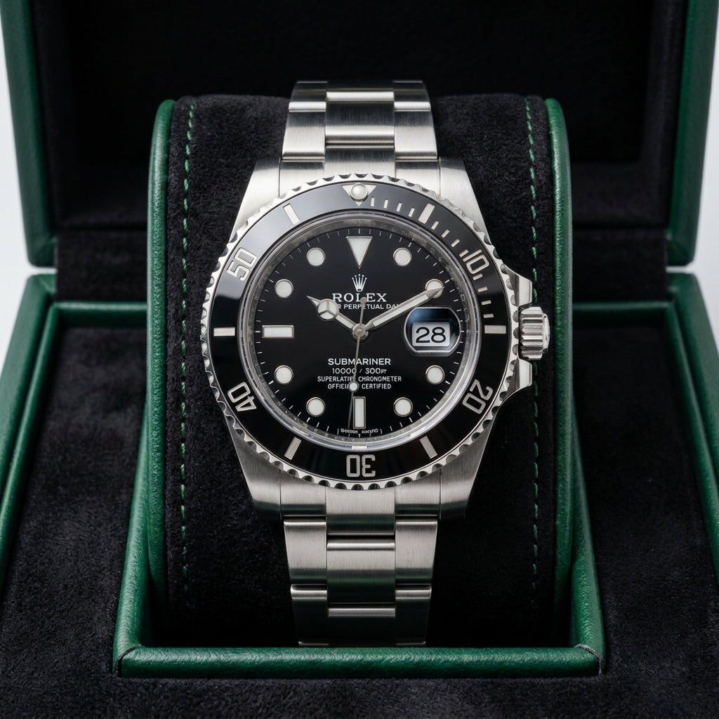 RX Submariner Silver Black